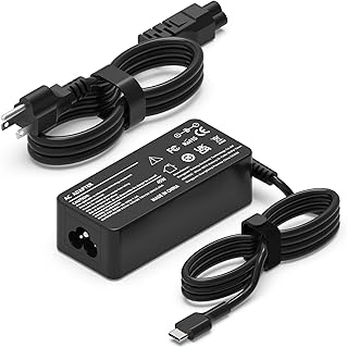 45W Chromebook Charger USB C Laptop Charger for Acer Chromebook Spin CB 311 315 11 13 15 Lenovo Chromebook C330 C340 S330 S340 S345 100e 300e 500e HP Asus Type C AC Adapter Power Cord Replacement