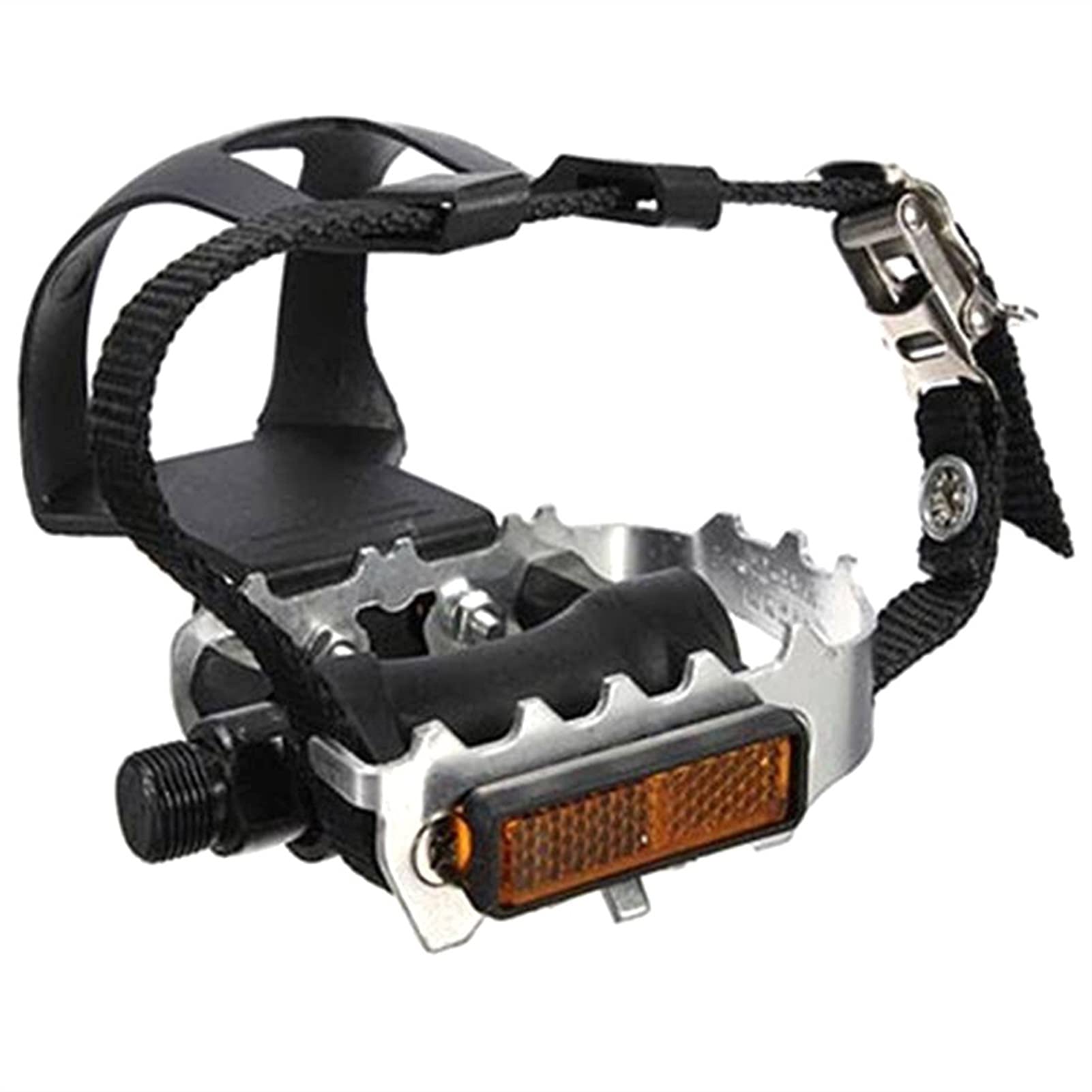 Pédale de vélo de montagne ultra légère avec sangle de serrage réglable pour VTT