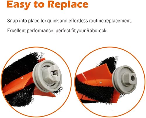 Miniatura 4 de Cepillos principales de repuesto compatibles con Roborock S6, S6 Pure, S4, S5 Max, S5, E2, E25, E35 Robot Vacuum Kit de piezas de repuesto
