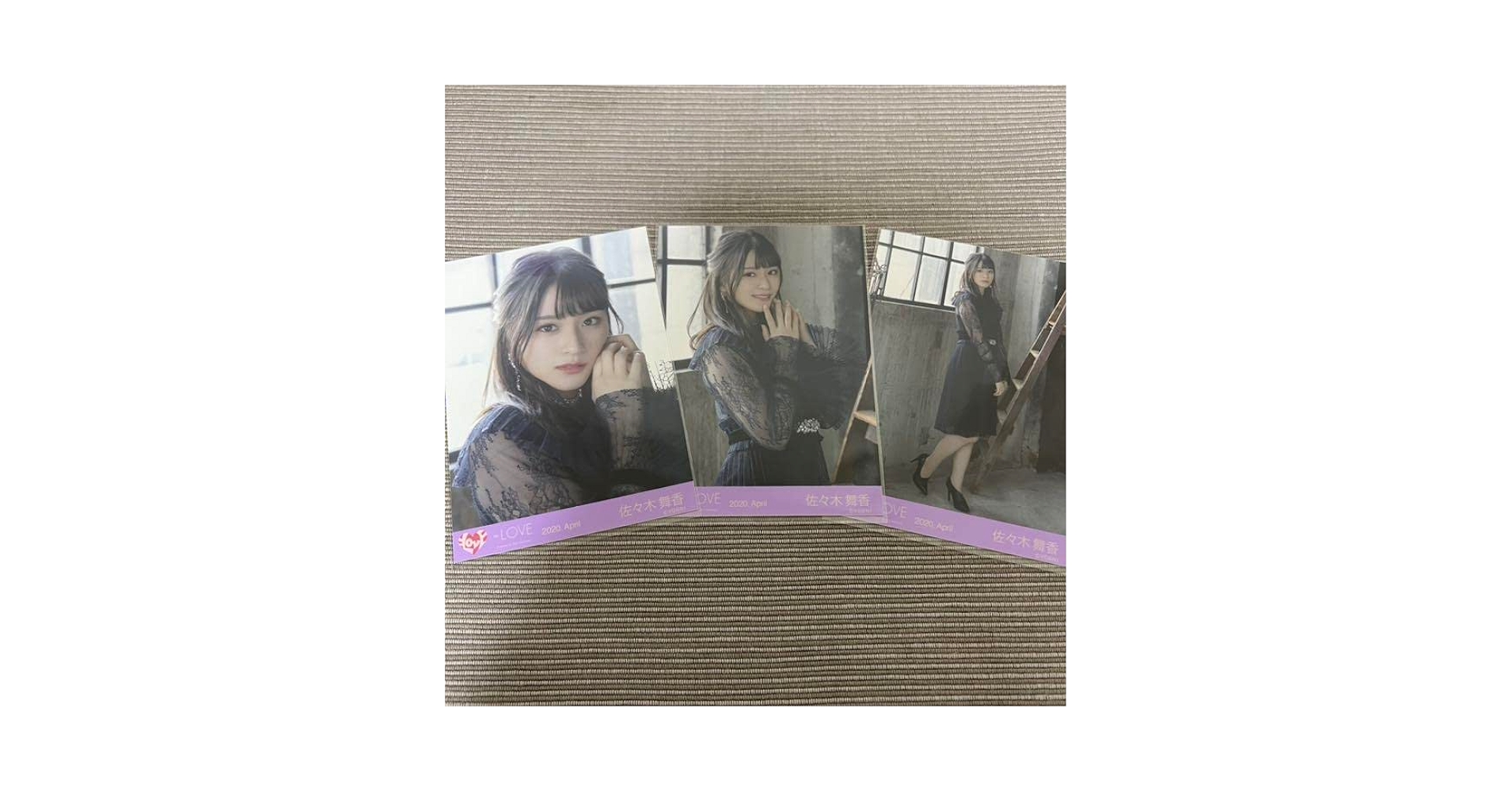 Amazon.co.jp: 佐々木舞香 cameo ジャケ写 コンプ イコラブ