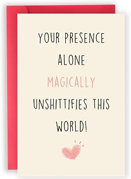Bestie Birthday Card for Women Friends, Funny Friendship Gift