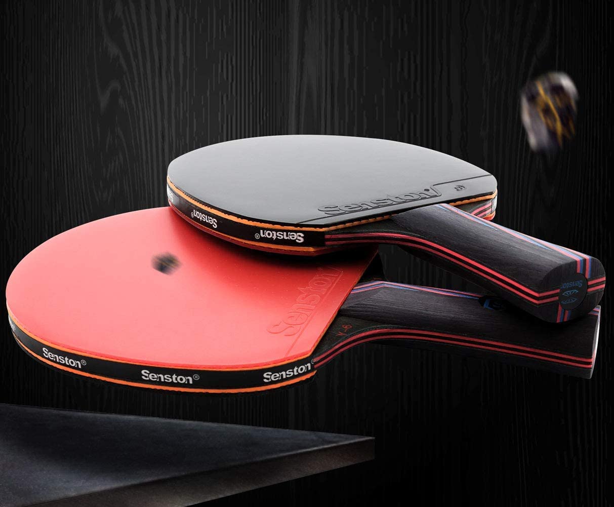 Professionnel Raquette de Tennis de Table. Raquette de Tennis avancée. Ping Pong Paddle. Ouverture de Prise en Main, Long-Handle