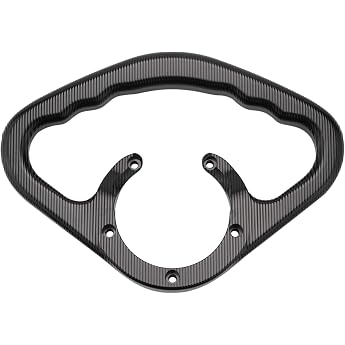 Motorcycle Passenger Handgrip Tank Grab Bar Armrest for Z800 Z1000 ZX6R ZX10R Black
