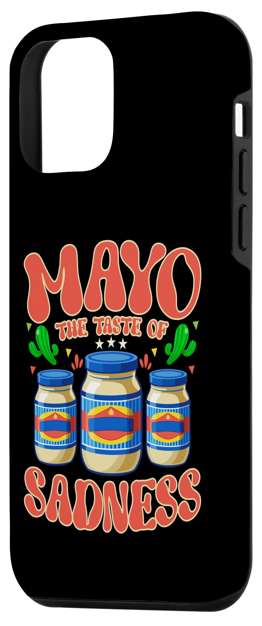 iPhone 12 mini Mayo Hater Mayo The Taste Of Sadness Mayonnaise Hater Case - Image 2
