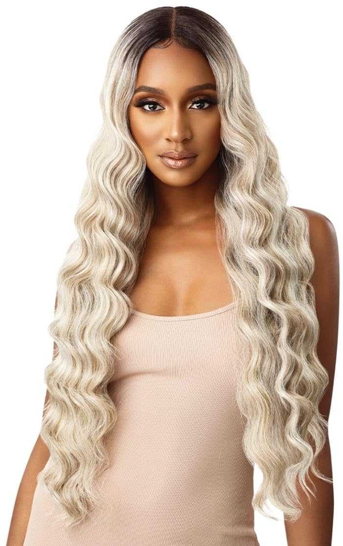 Outre HD Lace Front Wig Sleek Lay Part Dalilah 34" (RDVV)