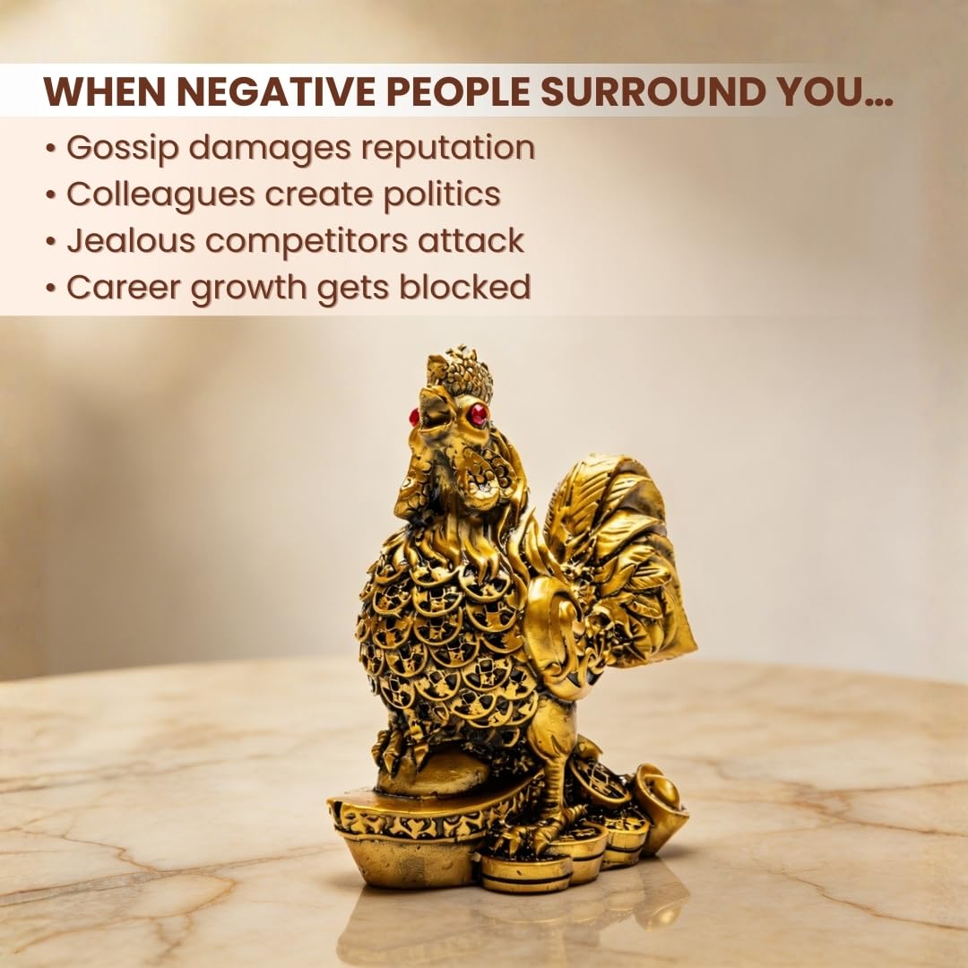 Rooster Statue Feng Shui - Good Luck & Protection -4 Rooster Statue Feng Shui - Good Luck & Protection -4