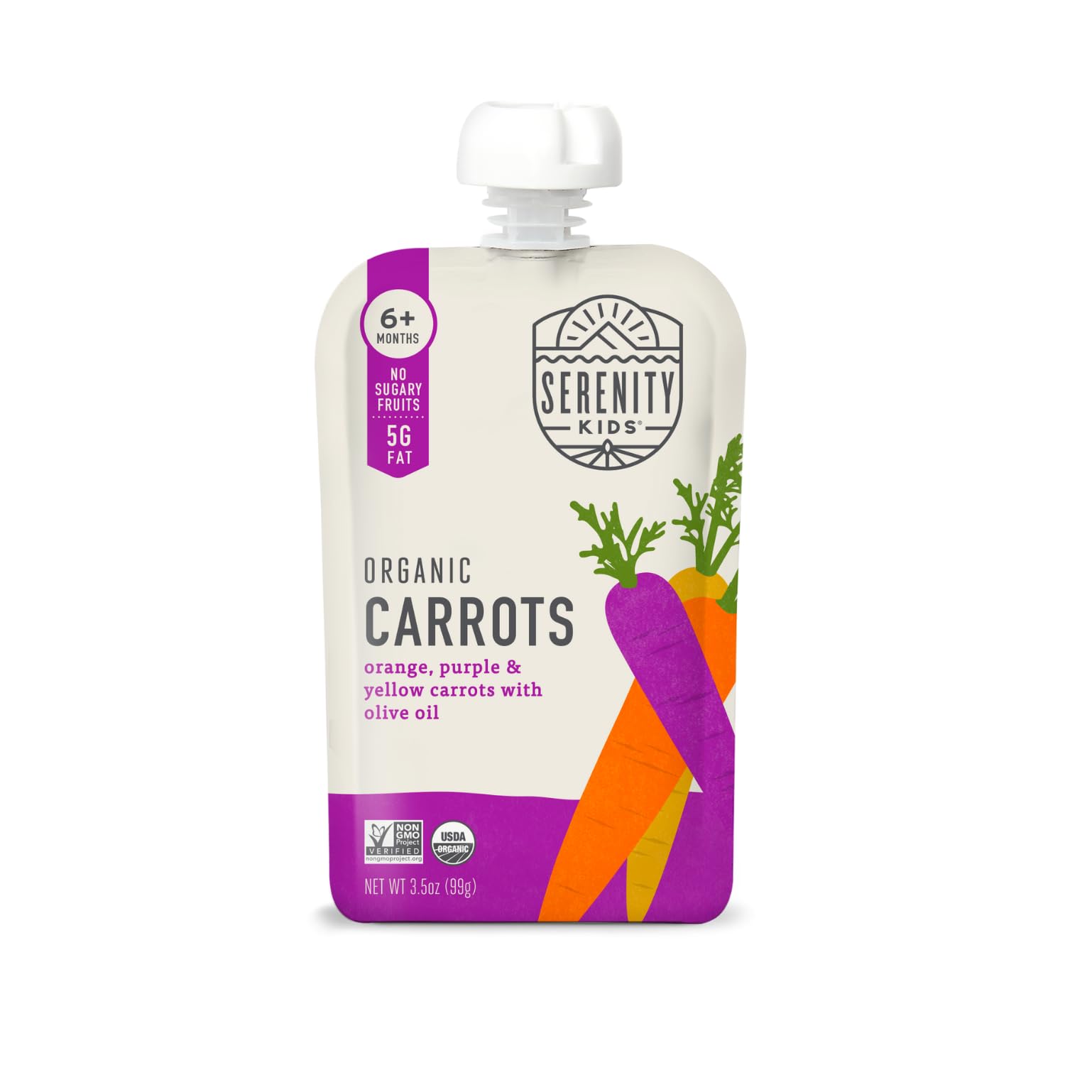 Serenity Kids Months Veggie And Carrot Puree Baby Food