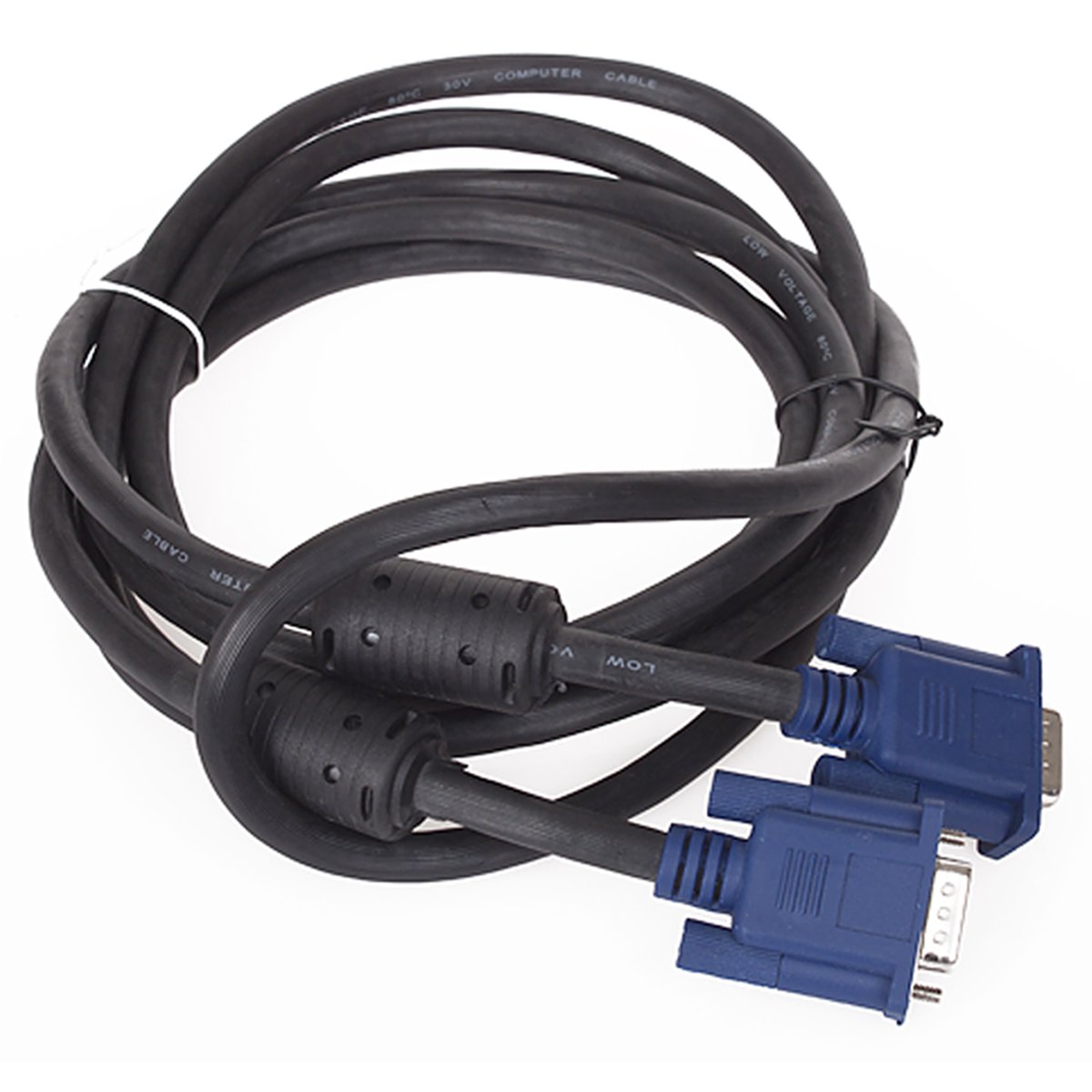 VCOM VGA/VGA M/M 3m cavo VGA VGA (D-Sub) Nero