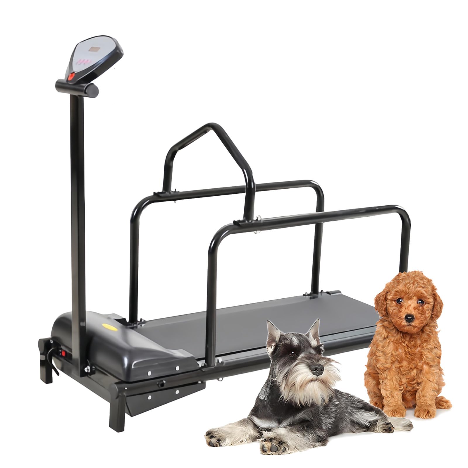 Laufband für Hunde – Hundelaufband für kleine Hunde – Dog Pacer-Laufband für gesunde und fitte Haustiere – für Hunde mit einer Körperlänge von nicht mehr als 50 cm, Laufband für Haustiere,Black