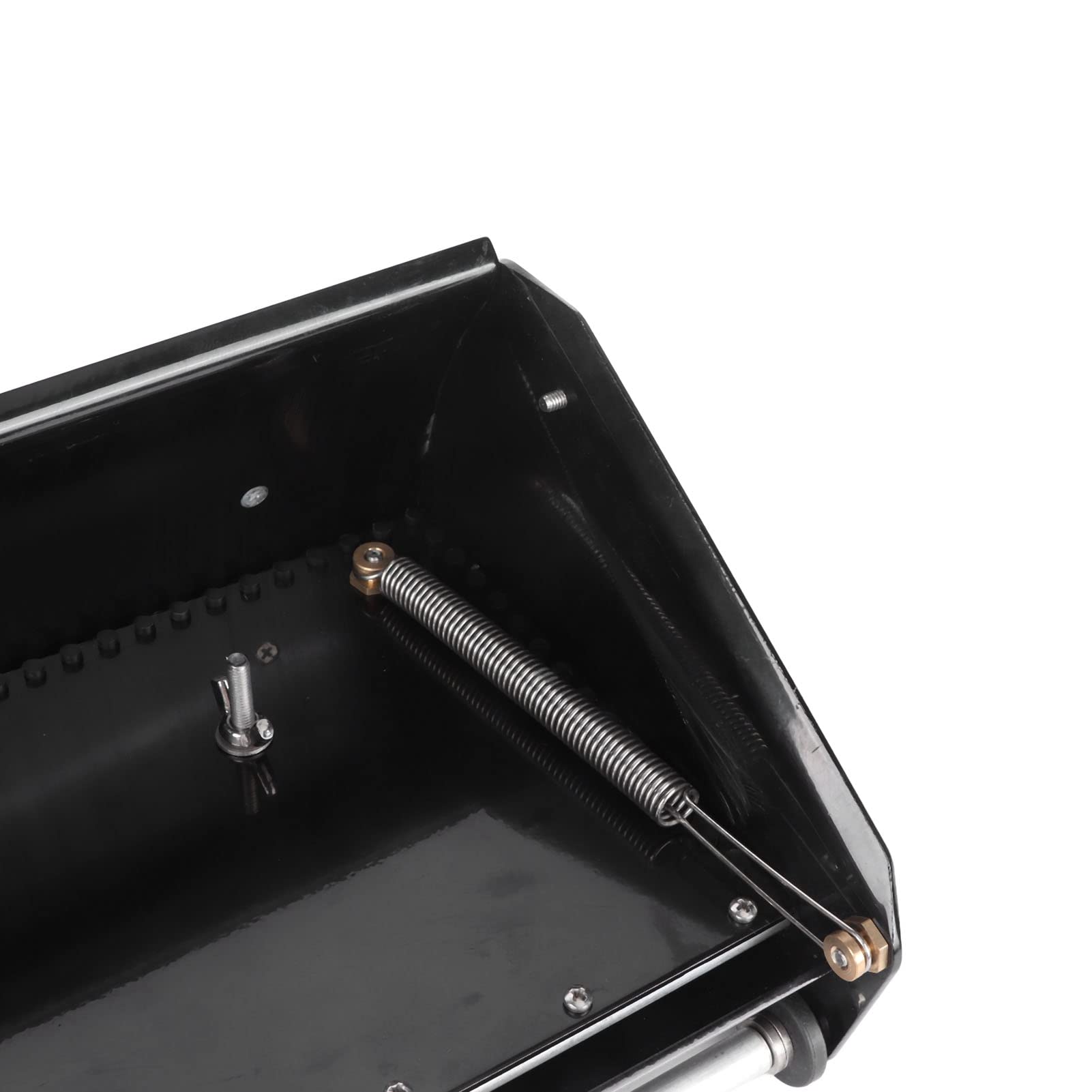 Scatola di Finitura per Cartongesso Strumento Efficiente per Intonacare le Pareti per la Pittura Murale Domestica Lega di Alluminio Nera (10 pollici)