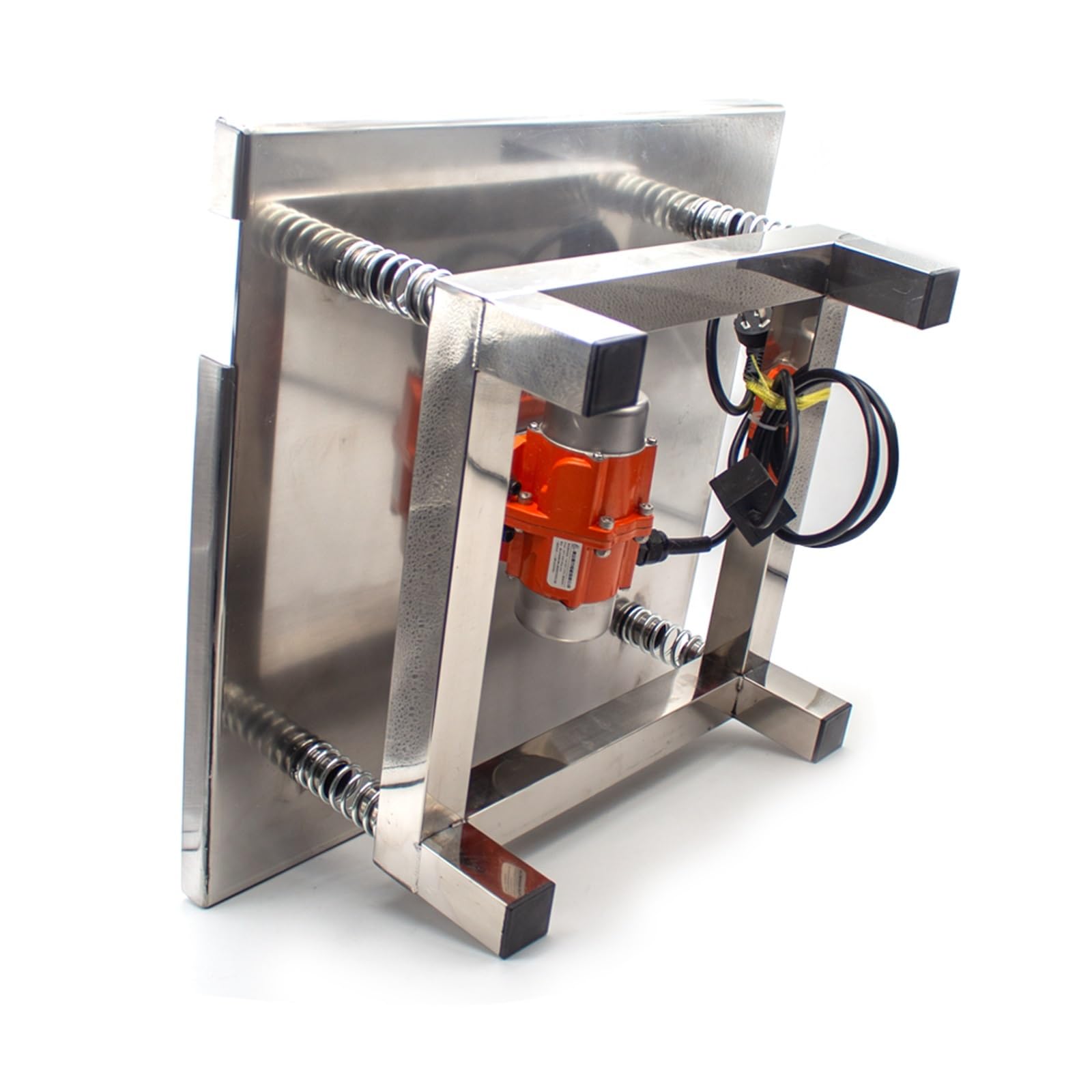 50x50 CENTIMETRI Tavolo Vibrante Calcestruzzo Banco di Prova di Vibrazione Banco di Prova Blocco Piattaforma di Vibrazione Mini Tavolo di Vibrazione In Acciaio Inox