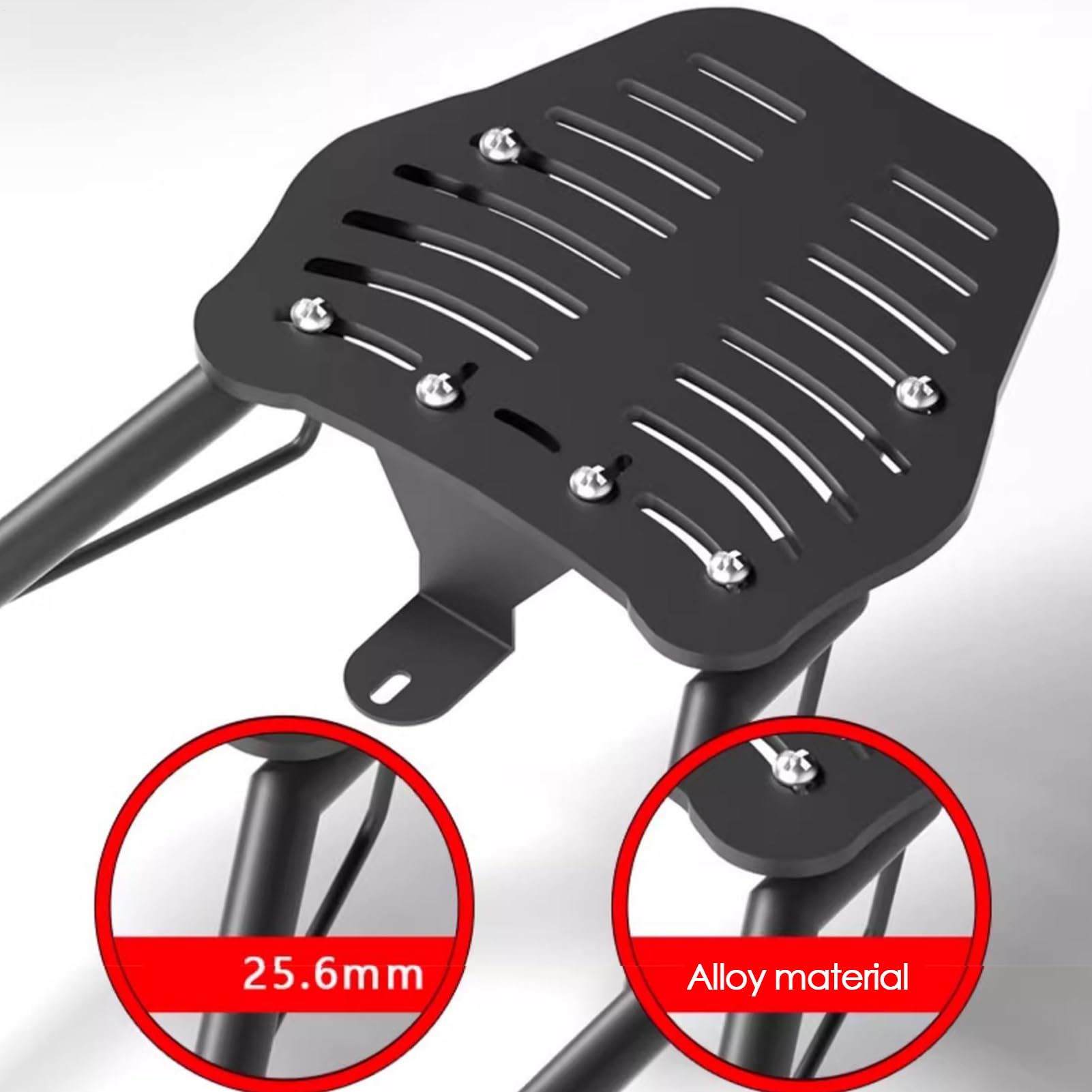 Portaequipajes Tour Pack: Portaequipajes Trasero para Motocicletas De Alta Resistencia, Marco De Soporte para Maletero Expandible, Portaequipaje Resistente A Los Arañazos | Solución De Almacenamiento