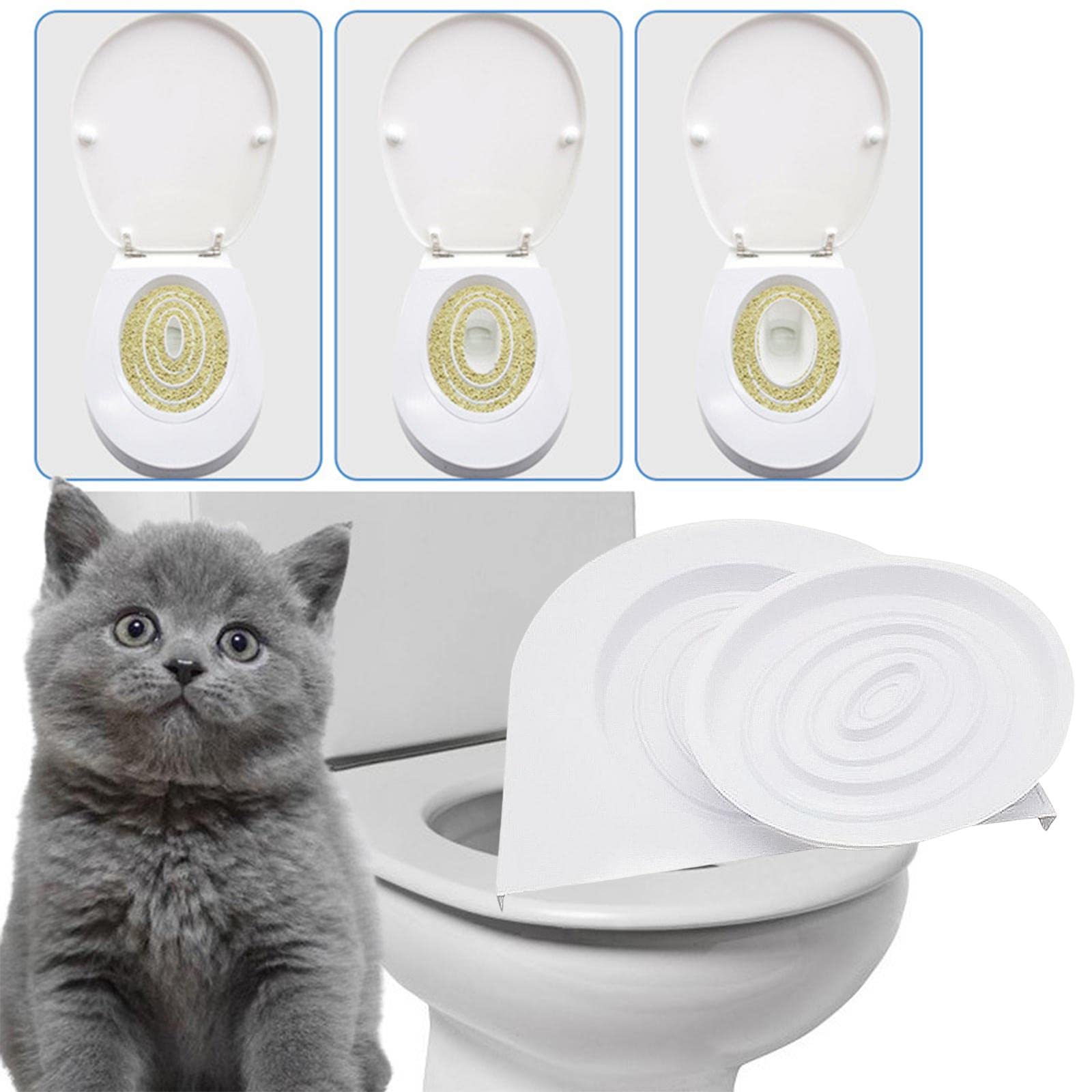Enakshi Cat Toilet Training Pet Supplies Durable Potty Trainer Litter Tray |Pet Supplies | Cat Supplies | Litter Boxes (B0BR3G7BTB) Amazon Price History, Amazon Price Tracker