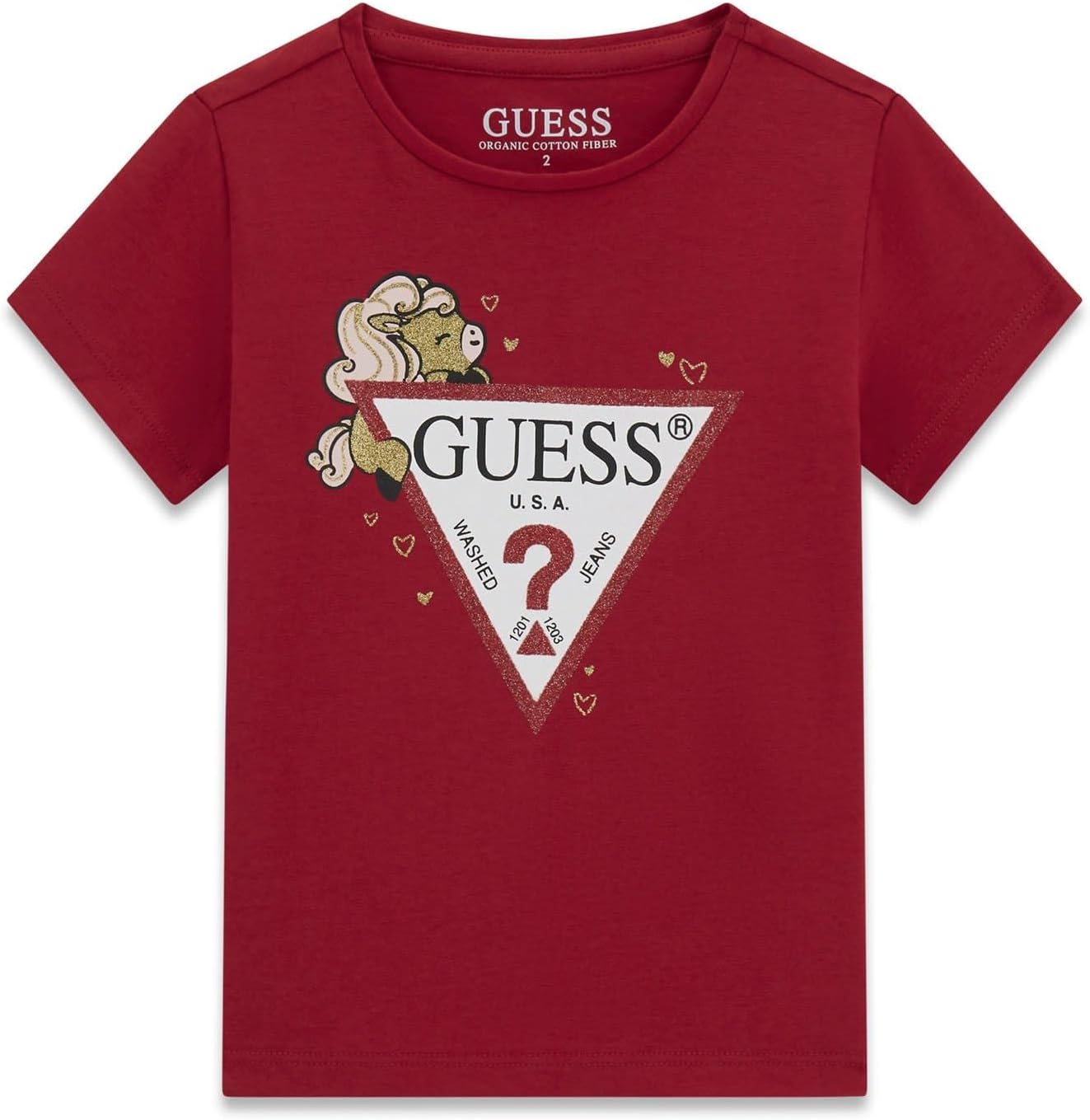 Guess Girls Short Sleeve T Shirt