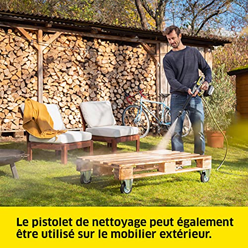 Nettoyeur haute pression sans fil Karcher KHB 6 batterie 18V 24 bars batterie non fournie - vue 8