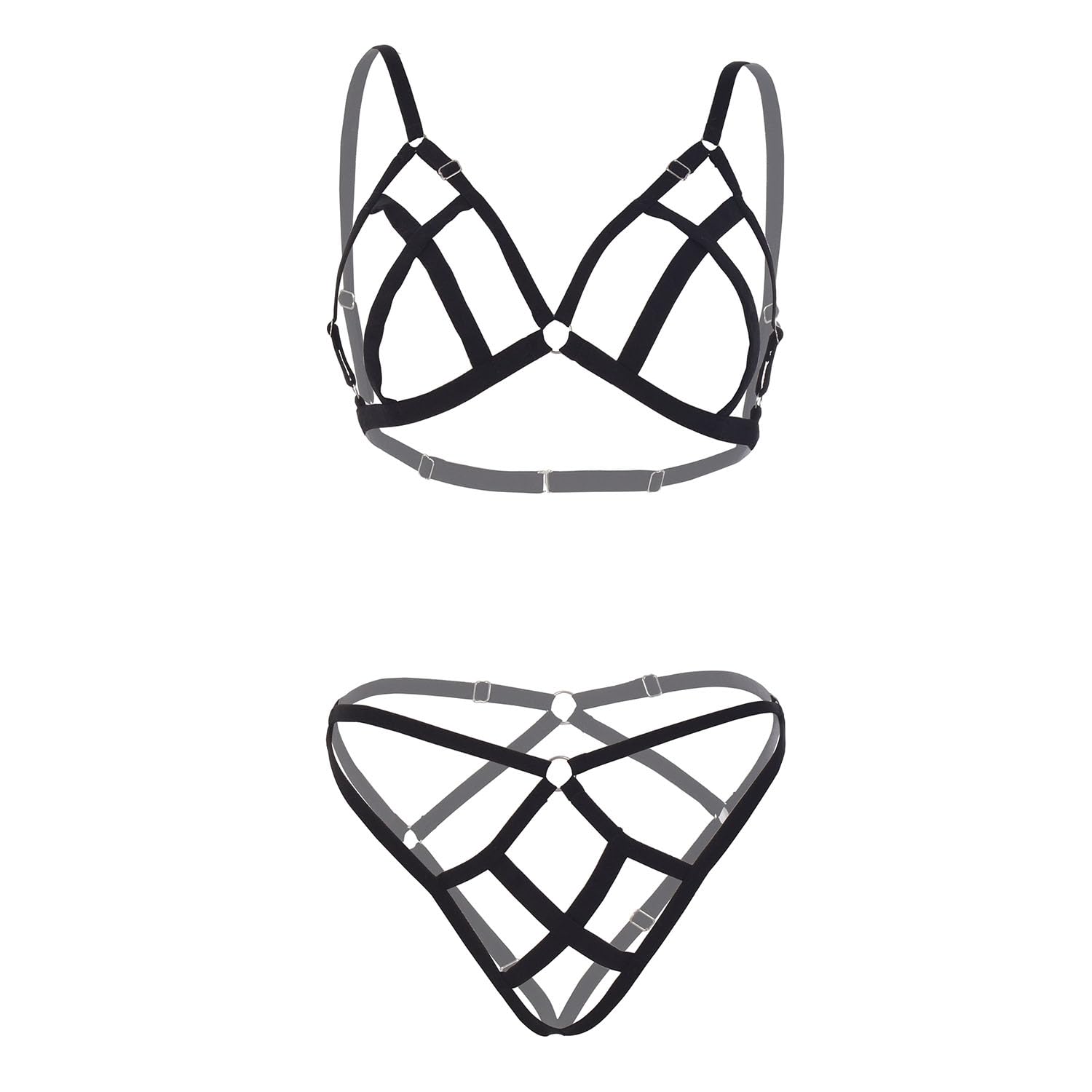 Women's Harness Lingerie Set/Bikini Set (Pack of 1)-image-42