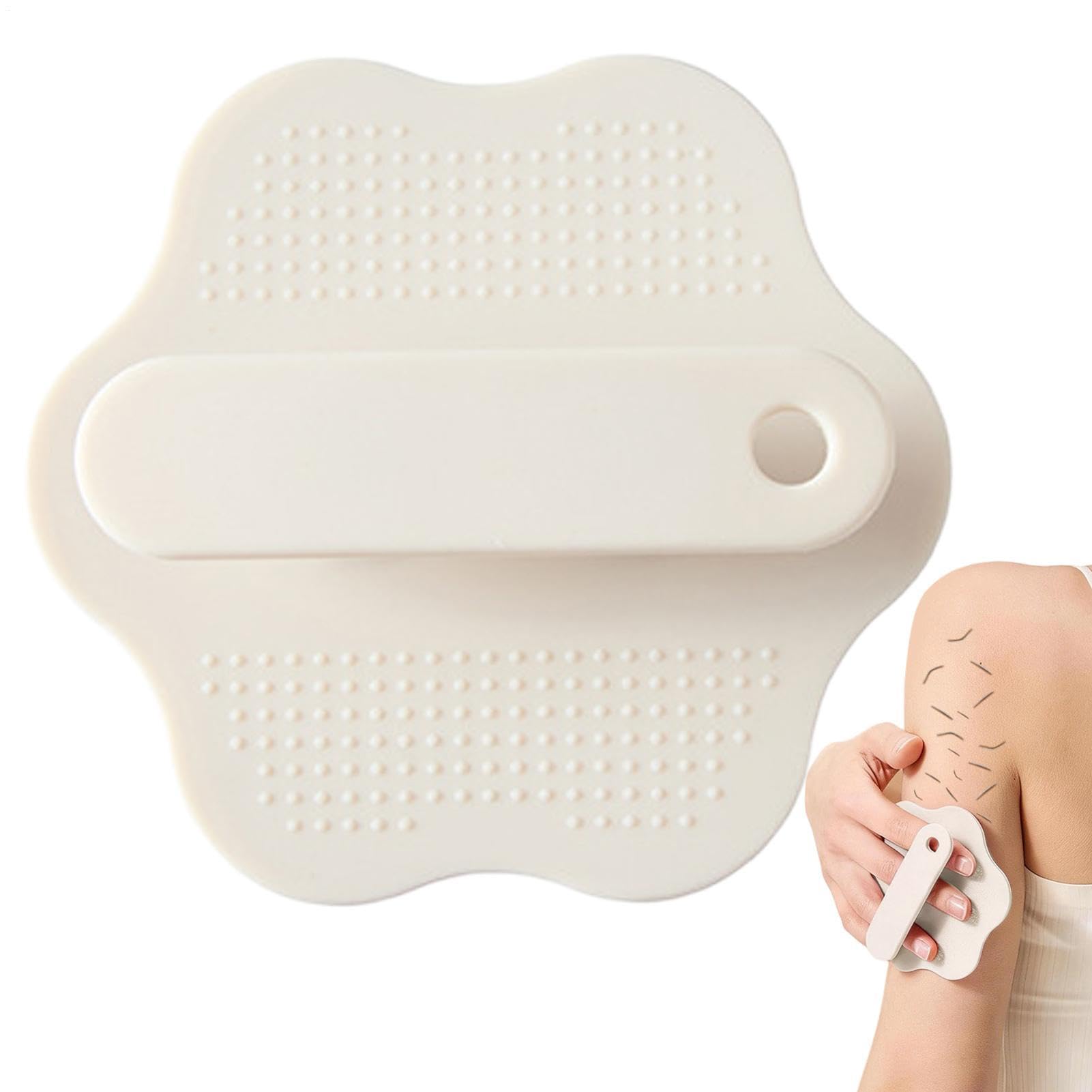 Silikon-Badescrubber Weiches Badezimmer-Reinigungswerkzeug mit Griff | Silikon-Körperbürste Gesicht, Hände, Haut, Hygiene, Waschen, Baden, Reinigung, Reise, Herren & Damen