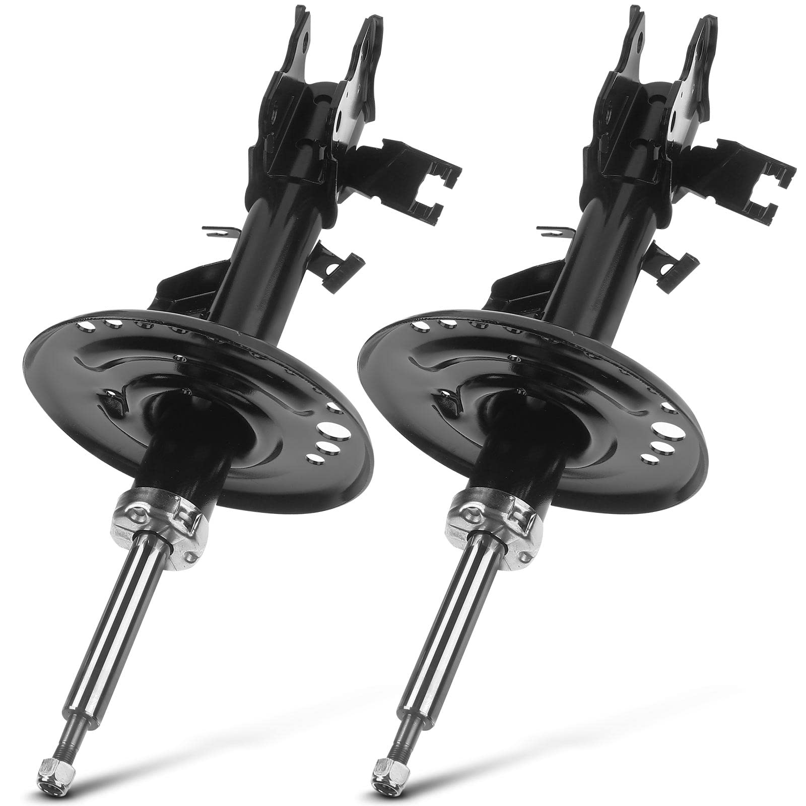 A-Premium Front Pair (2) Strut Shock Absorber Compatible with Nissan Quest 2011 2012 2013, Driver and Passenger Side