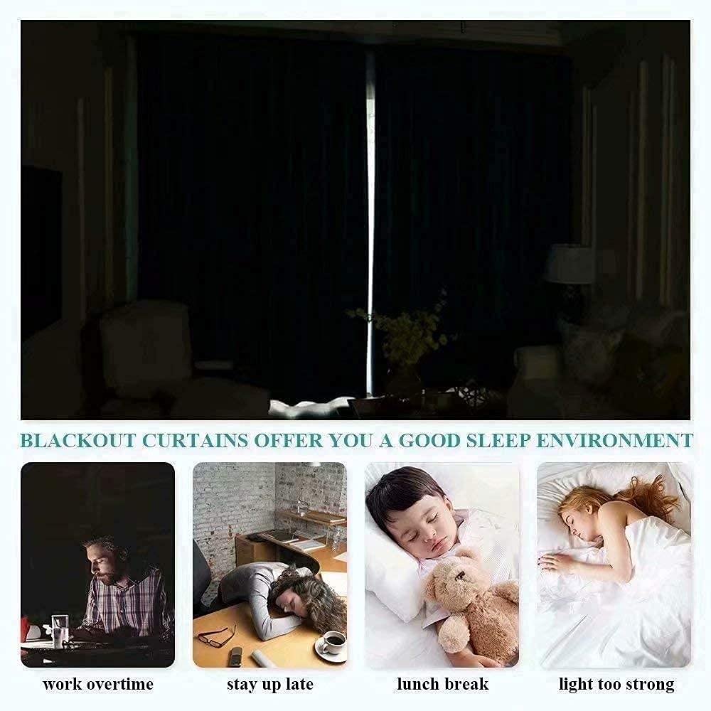 Rideau Opaque Plante Or Art créativité L 280 x H 260 cm 3D Impression Salon Moderne Isolant Thermique Et ?Sonore Oeillets Polyester 2 Pièces pour Chambre Salle de Jeux