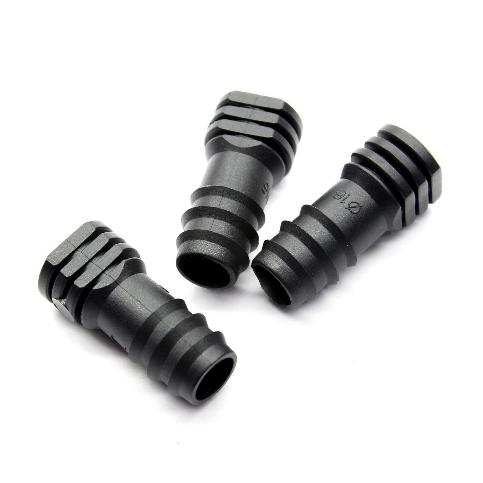 Durable Pipe Bungs for 1/2" (16mm) Garden Irrigation Systems Porous Leaky Pipe (10 Bungs)