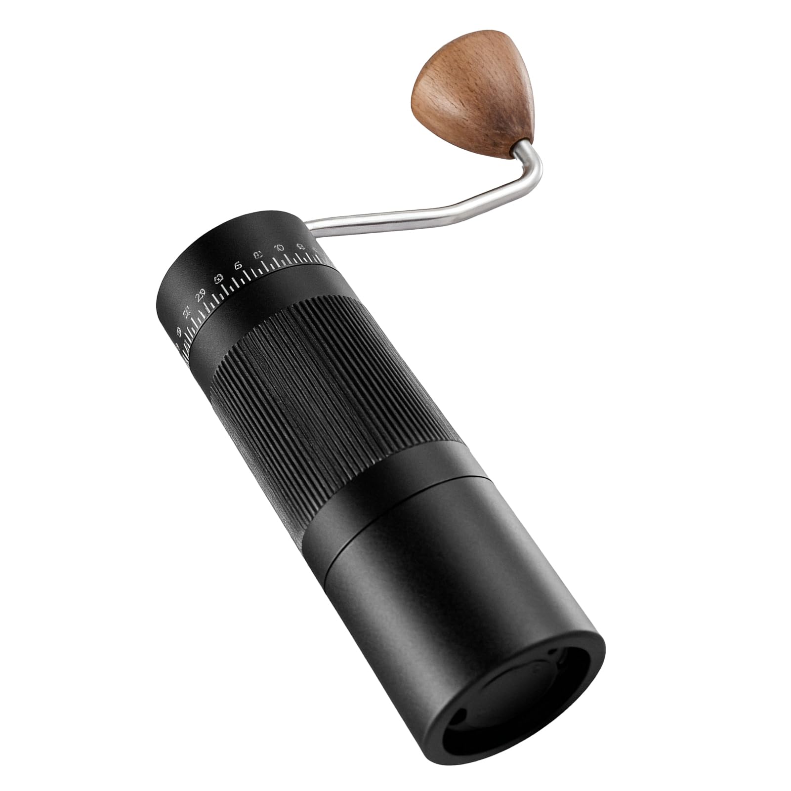 Molinillo de café Manual con 55 Ajustes Ajustables para un Molido Preciso y una Experiencia de café Perfecta en Casa o de Viaje, Aleación de Aluminio y Acero Inoxidable 304, Capacidad de 22