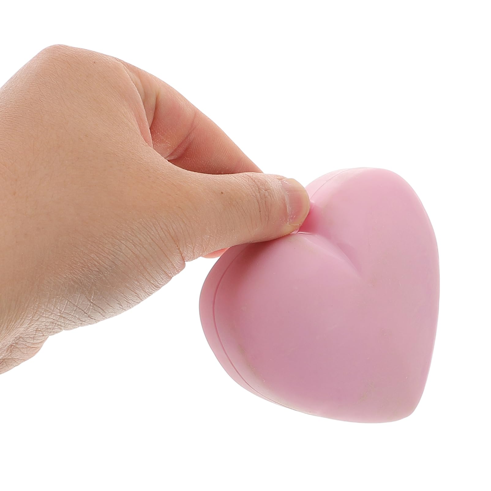 Pesi per Palloncini a Cuore 4 Pezzi in Resina Rosa | Pendente Decorativo, Riutilizzabile, per Eventi e Feste, Forma Stella Inclusa, Set Compatto