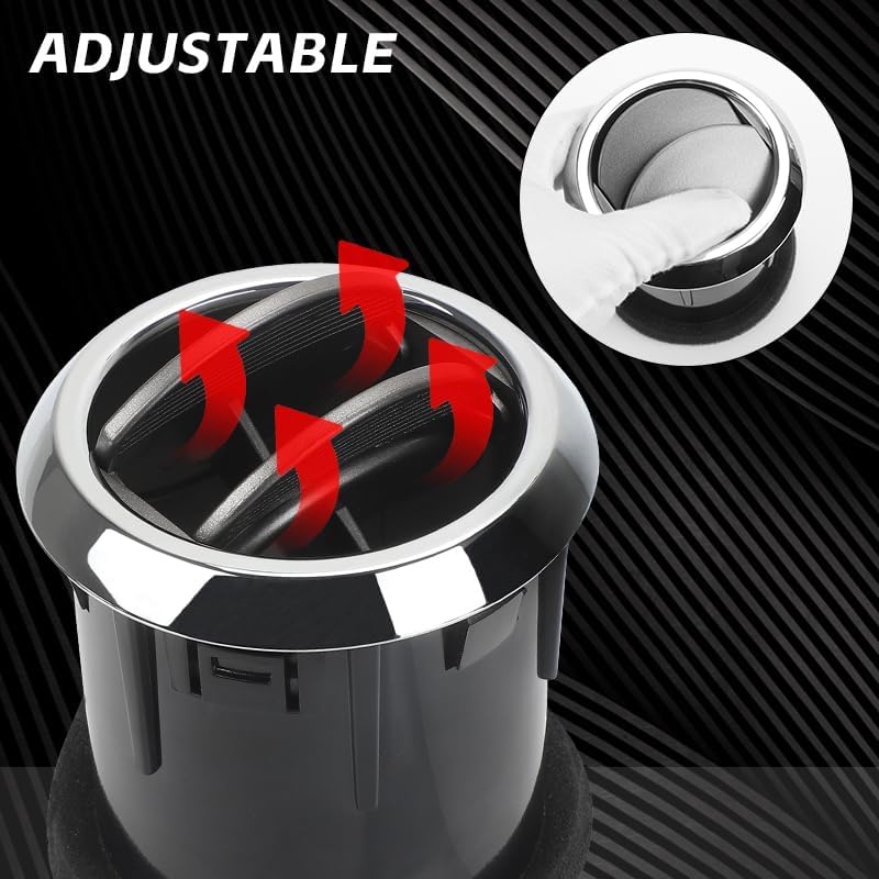 Automotive Air Conditioning Vents Board A/C Air Vent Louvre Fit For Lincoln MKZ Zephyr Fit For Ford Fusion Fit For Mercury 2006-2009 Air Outlet Duct 8H6Z-19893-AA nice-looking(1PCS)