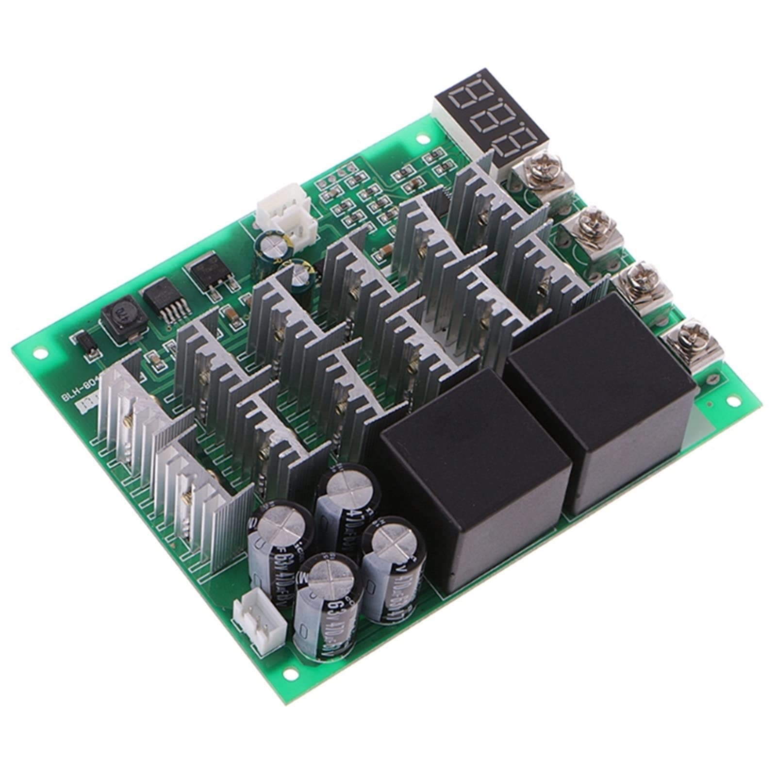 Cxiang-Motor DC 12V 24V 36V 48V 55V 100A Controlador de Velocidad del Motor PWM HHO RC Interruptor de Control inverso con Pantalla LED, Fácil de Instalar