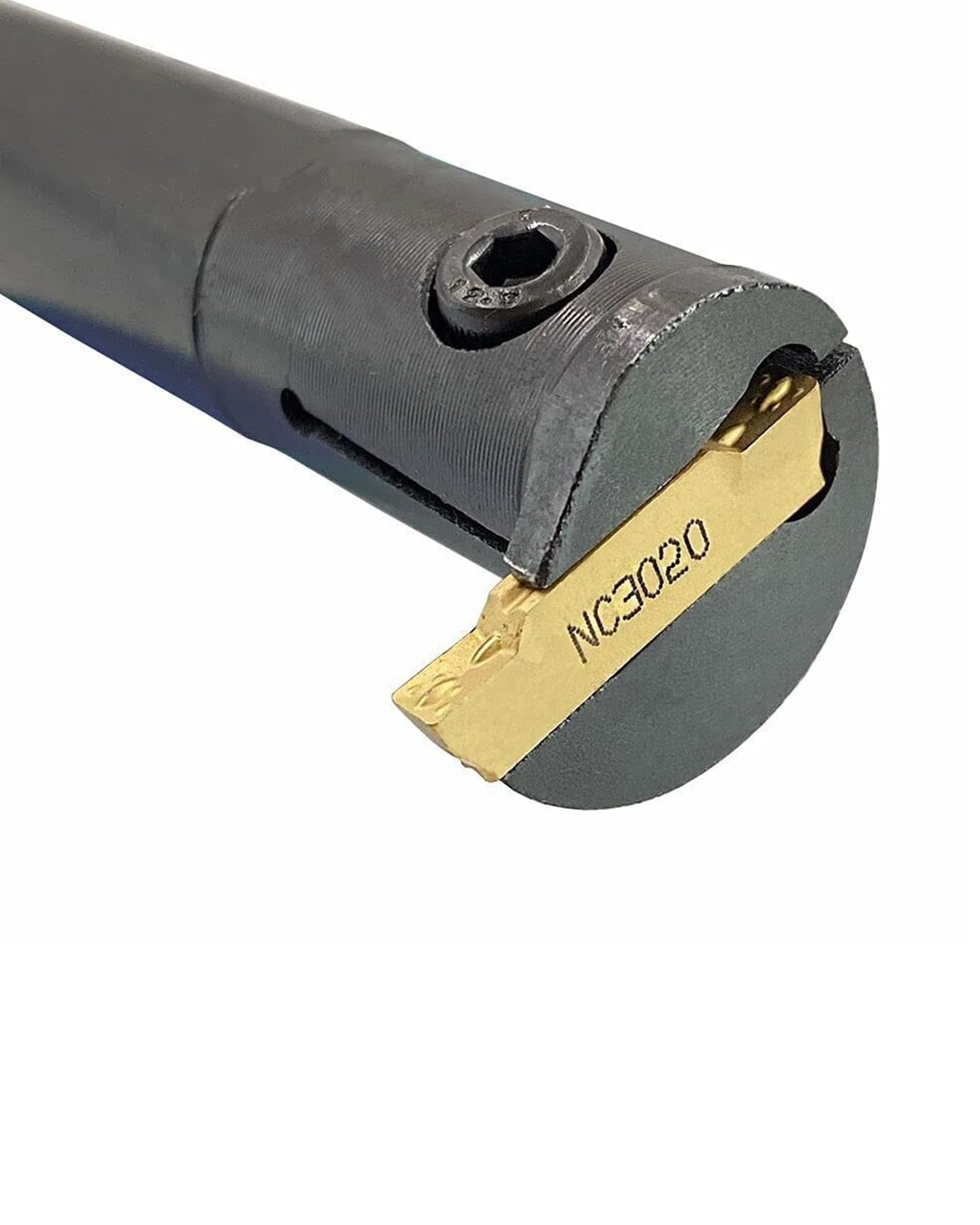 5/8" Portaherramientas para ranurado de agujeros internos MGIVR2016-1.5 Herramientas de ranurado y 11 piezas MGMN150 de 1.5 mm Hoja de corte de carburo.