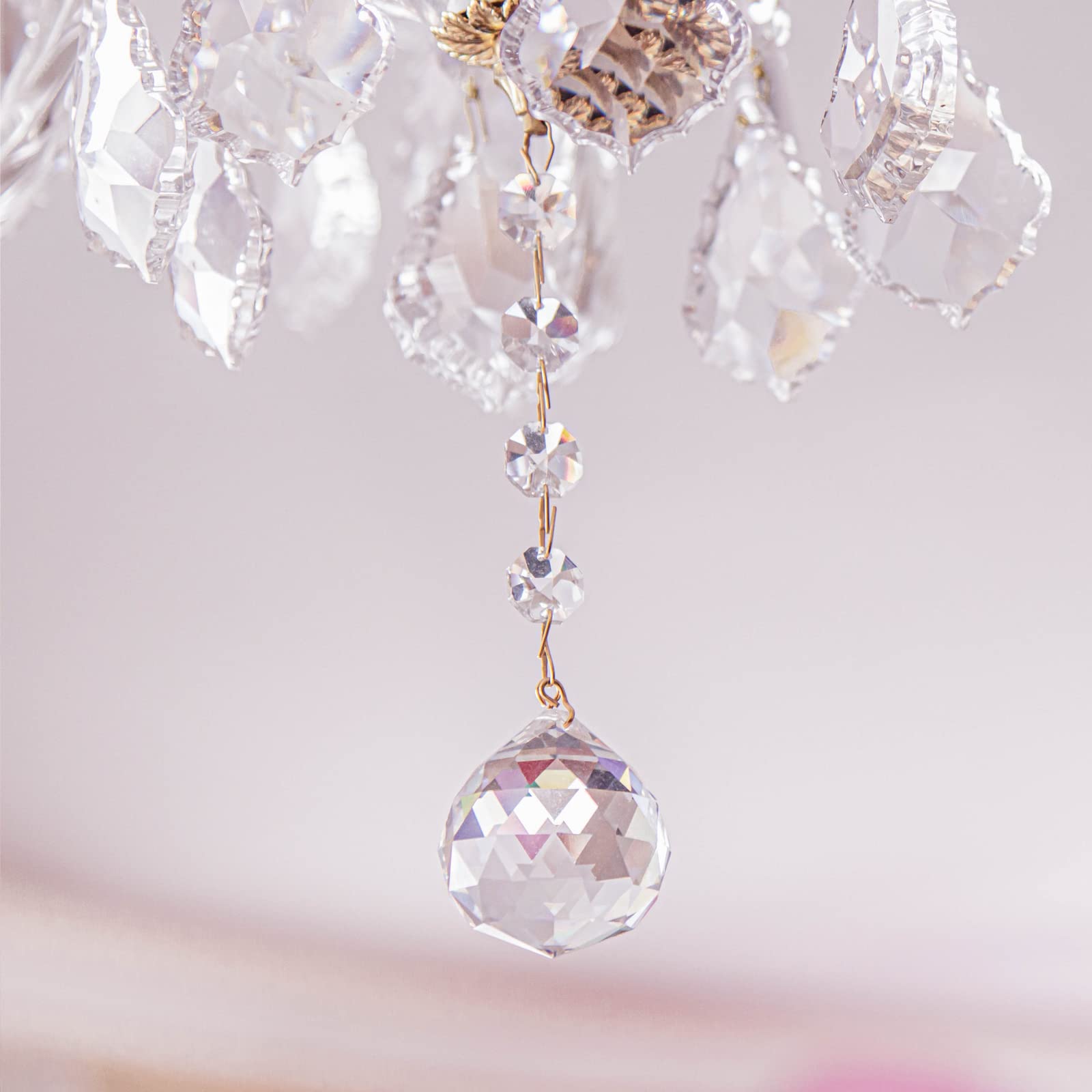 Chandelier Connector Clip Pins, 100 Pack 2.5mm OD X 50mm