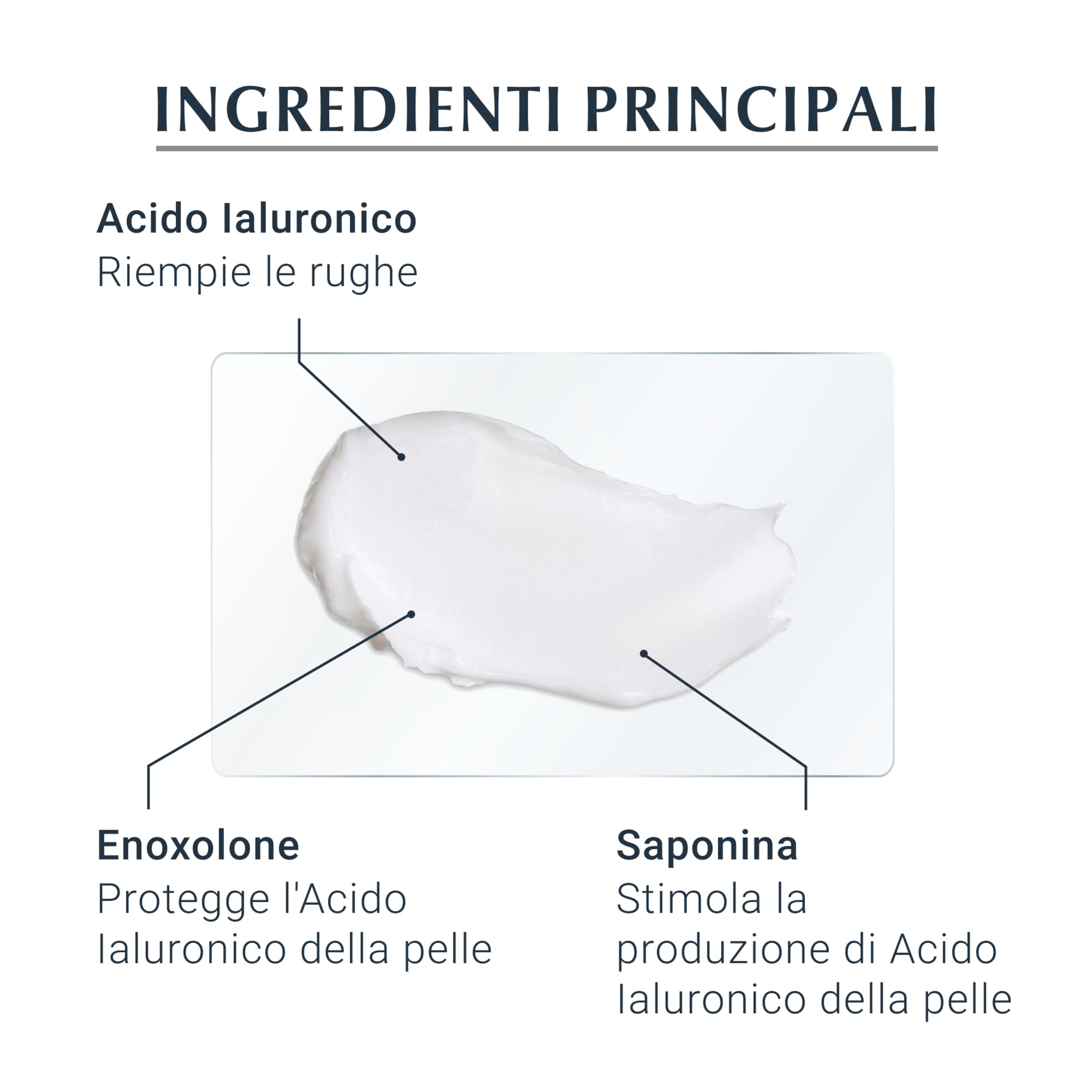 Eucerin Hyaluron-Filler Ricarica Crema Notte 50 ml, Refill crema viso antirughe e antiossidante, Formula con Acido Ialuronico rigenerante durante la notte per tutti i tipi di pelle