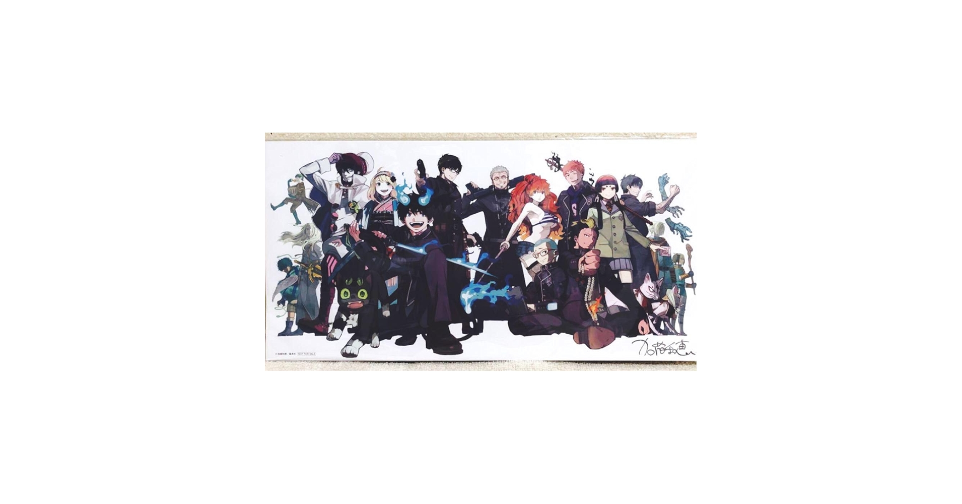 AOEX10　複製原画　当選品 青の祓魔師 10周年記念複製原画 Amazon.co.jp: 青の祓
