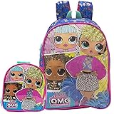 Kit Mochila de Costa+Lancheira Infantil Lol Surprise Xeryus