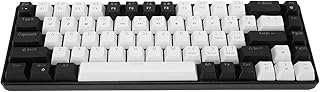 Tosuny Mechanical Gaming Keyboard, RGB Backlit 68 Keys Wired Keyboard, Ergonomic Mini Gaming Keyboard with Hot Swap Switch, Blue Switch, Multimedia Function, for Windows, OS X, Linux