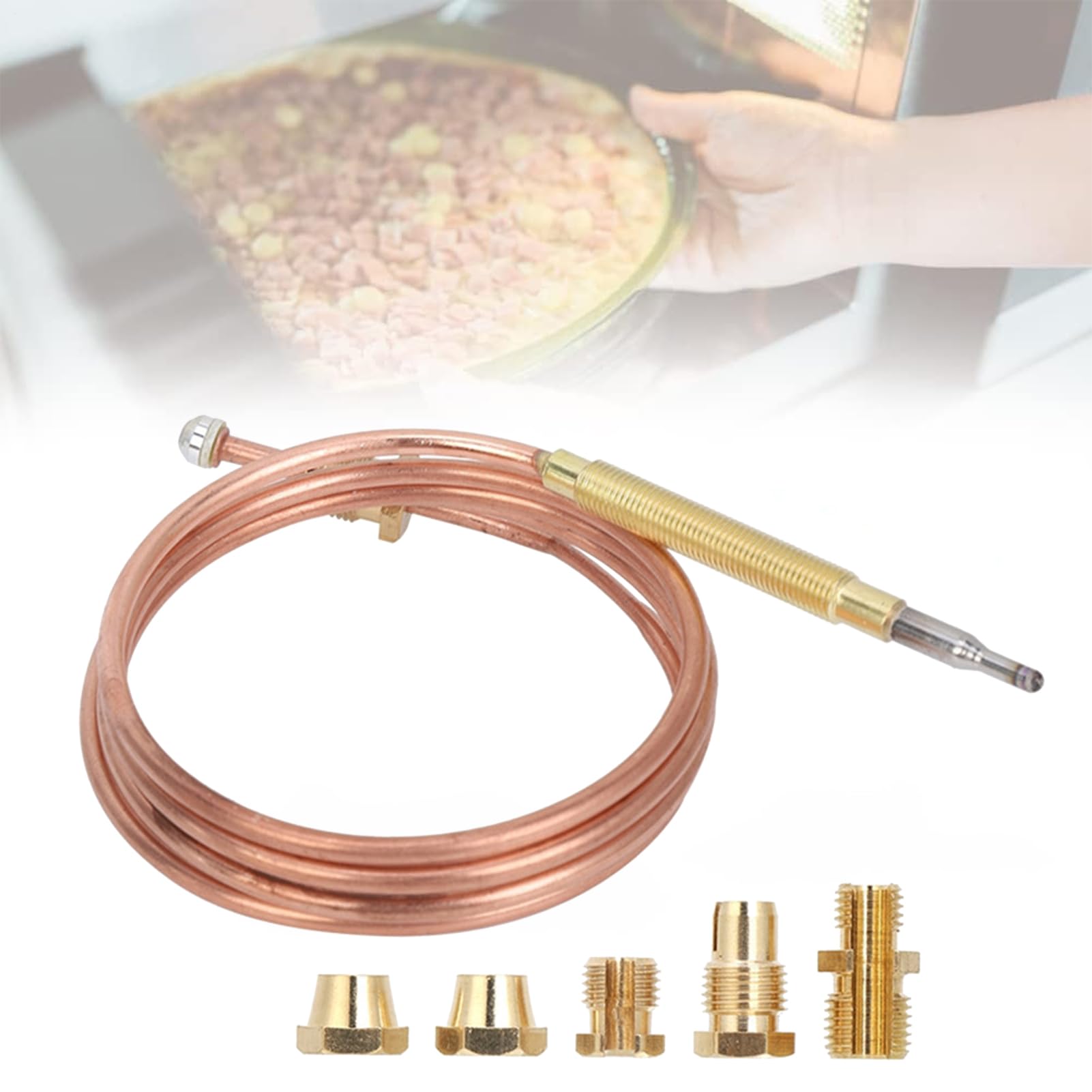 Thermoelement-Flammensensor – Isolierte Messgeräte, Präzisionseinheit, hitzebeständige Konstruktion | Industrielles Sicherheitszubehör für Kessel, F