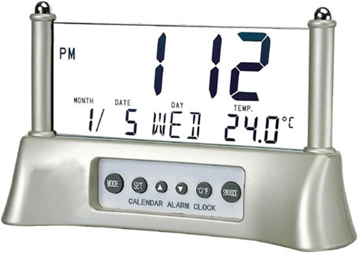 LCD Transparent Alarm Clock