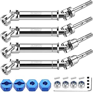 Amazon.com: GLOBACT Stainless Steel Front & Rear Drive Shaft with 12mm