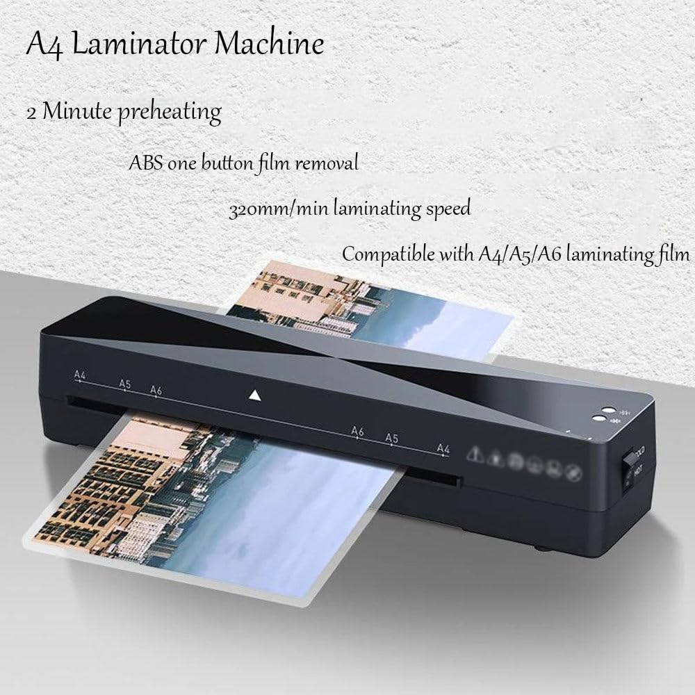 Laminatrice, Plastificatrice, Plastificatrice A4, Plastificatrice Termica Da 13 Pollici, Plastificatrice Per Piccoli Uffici, Riscaldamento Rapido Per Attività Scolastiche Di Home Office