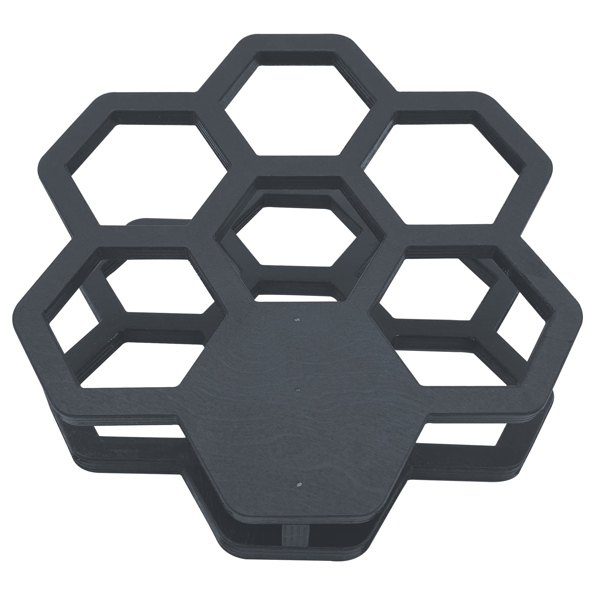 Reptabox Creations Wooden Reptile Hides and Caves - Honey Comb Platform for Basking, Climbing, & Perching - Ideal Accessory for Reptile Hide - 19" x 12"