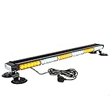 ASPL 38.5" 78 LED Strobe Light Bar Double Side Flashing High Intensity Emergency Warning Flash...
