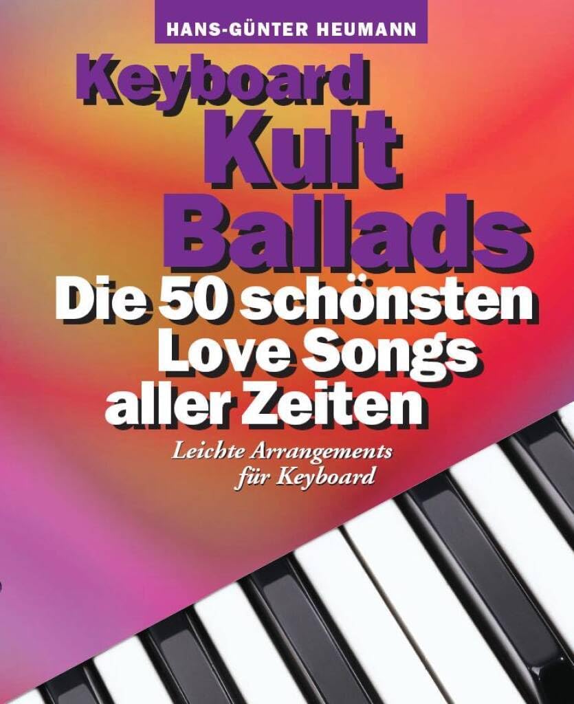 Keyboard kult ballads avec arrangements simplifiés pour piano et clavier