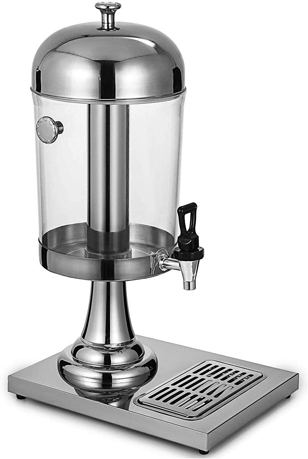 Dispensador De Bebidas De Acero Inoxidable; Dispensador De Bebidas Calientes para Fiestas, Grifos Antifugas, Bandejas De Drenaje Y Dispensadores De Hielo.