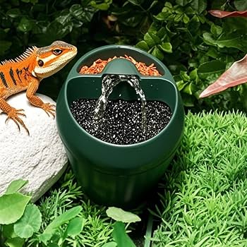 Amazon | 給水器 爬虫類 ウォーターディスペンサー 自動給水機