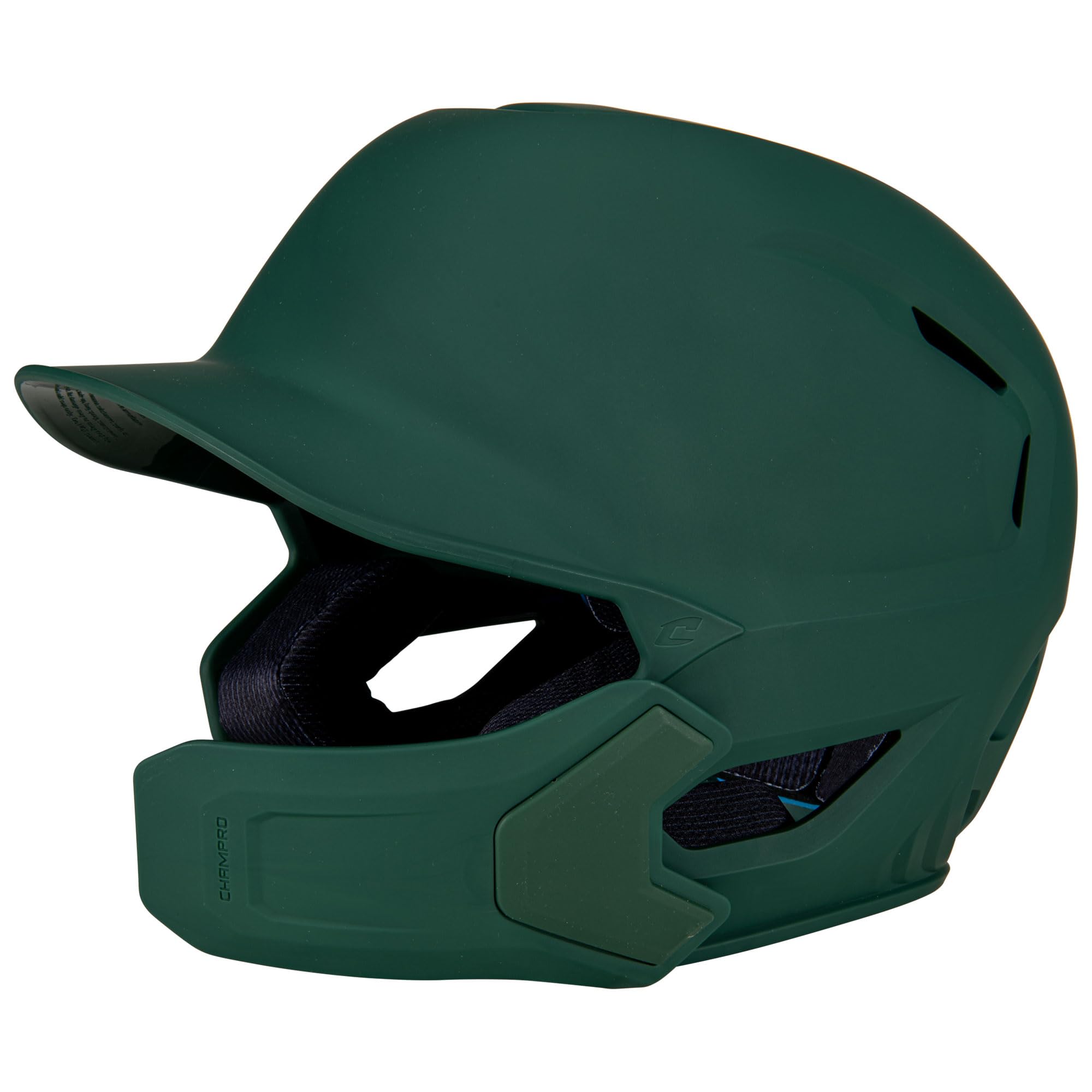 Champro HXE Matte Baseball Batting Helmet with Jaw Guard