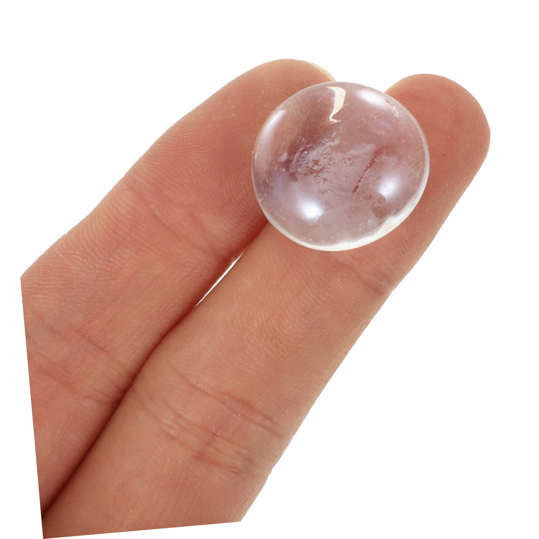 Perles de Verre pour Cheminée 1kg, Décoratives, 16-19mm | Paquet Unique, Verre pour Aquarium et Compositions Florales, Usage Table et Créations Artisanales
