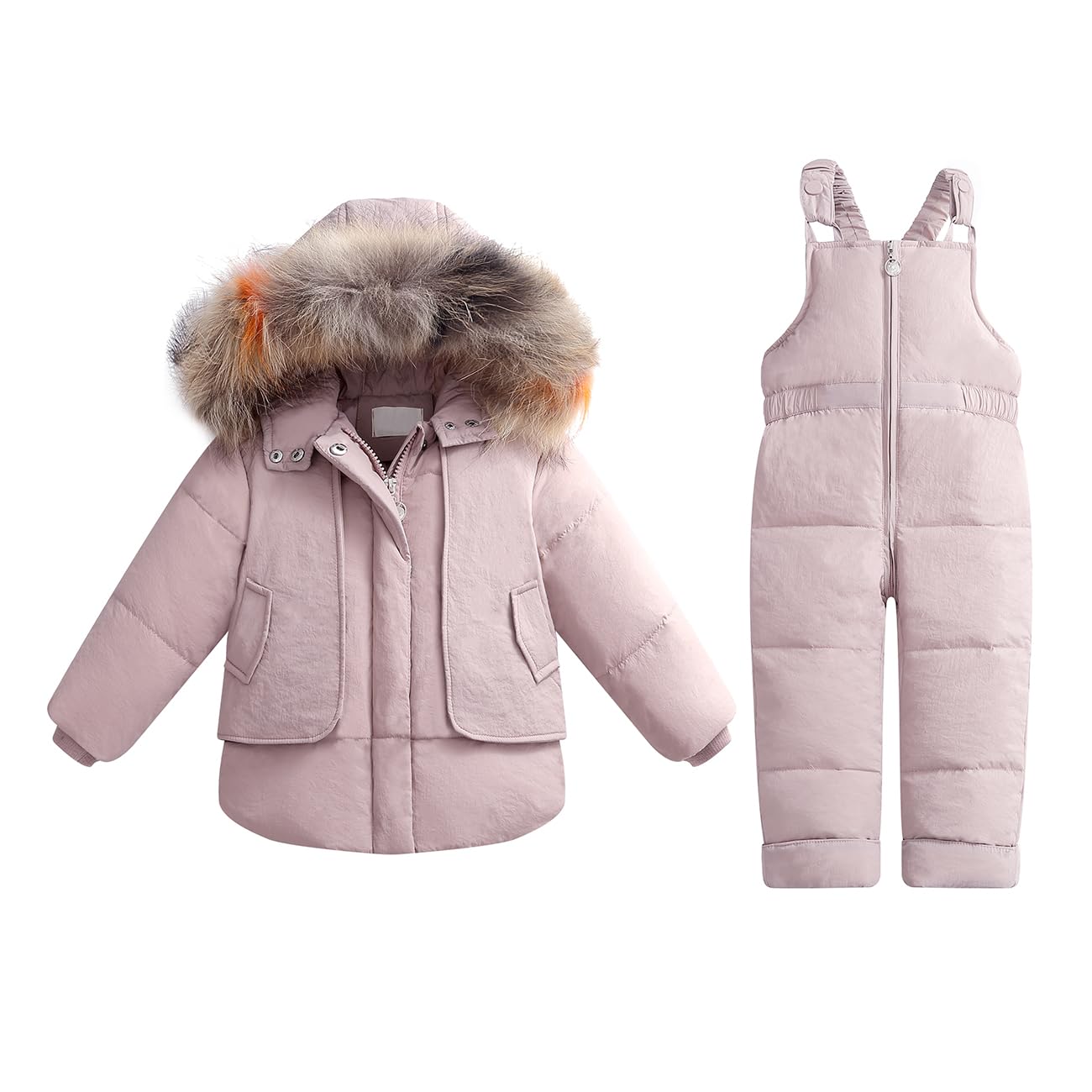 Baby Boy Snowsuit Winter Clothes Toddler Snow Pants and Jacket Kids