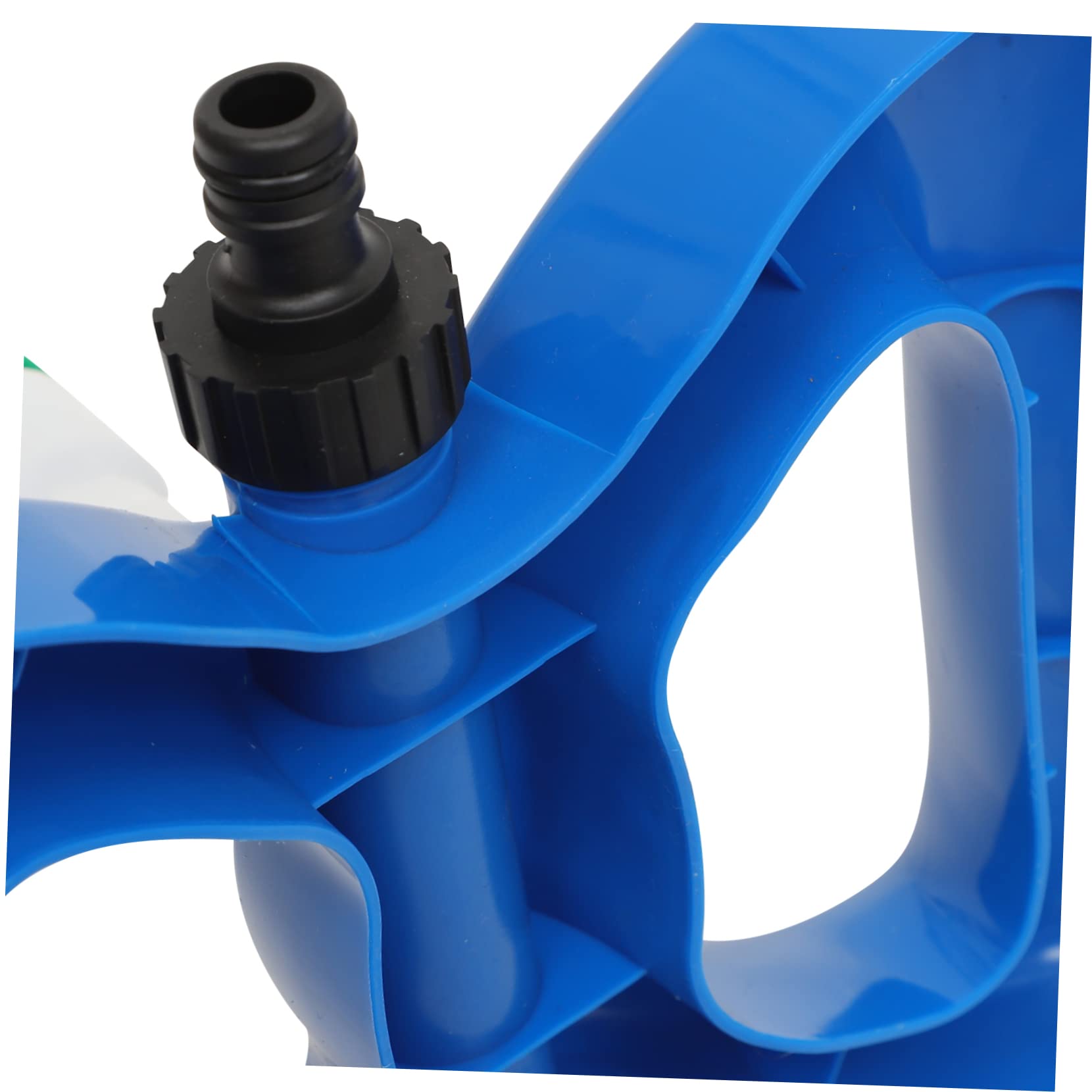 Arroseur de Jardin Rotatif Automatique 360° en Plastique Bleu
