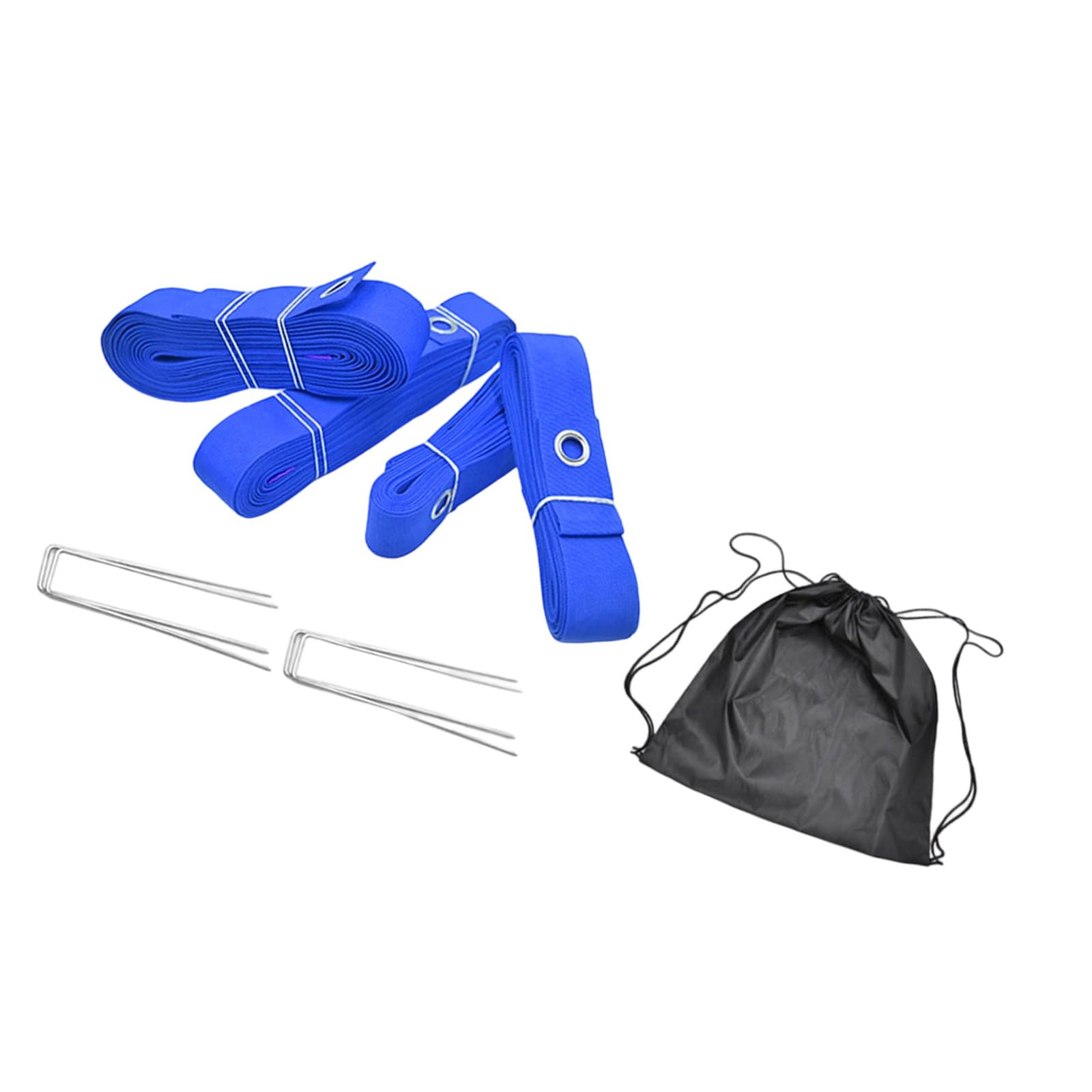 Xuancai Ligne de volleyball de plage avec clous de sol pour limites extérieures, courts, sangle marqueur durable de volleyball de plage avec clous de sol