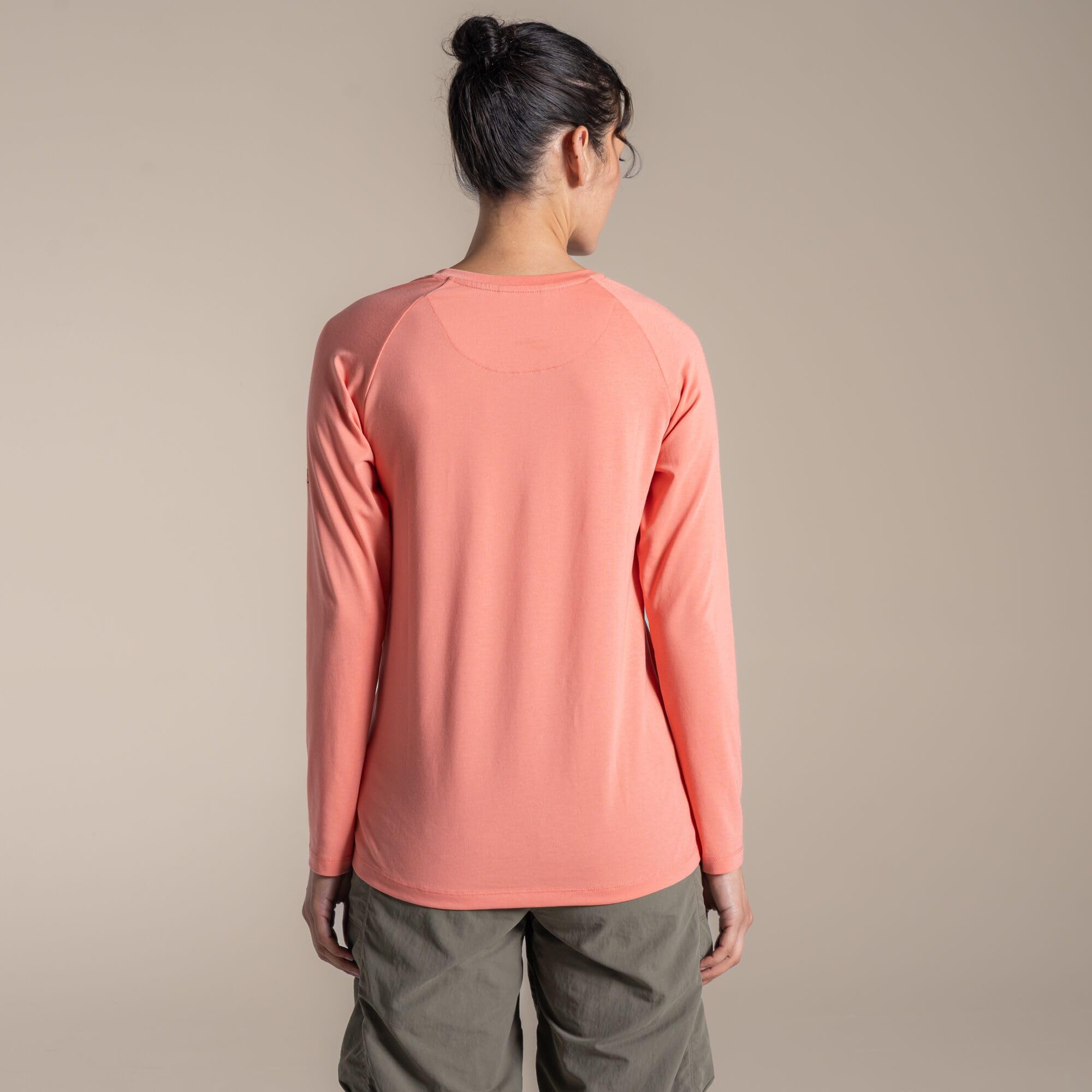 Craghoppers Nosilife Nour Long Sleevet-Shirt Craghoppers Nosilife Nour - Camiseta de Manga Larga para Mujer Mujer (Pack de 1)