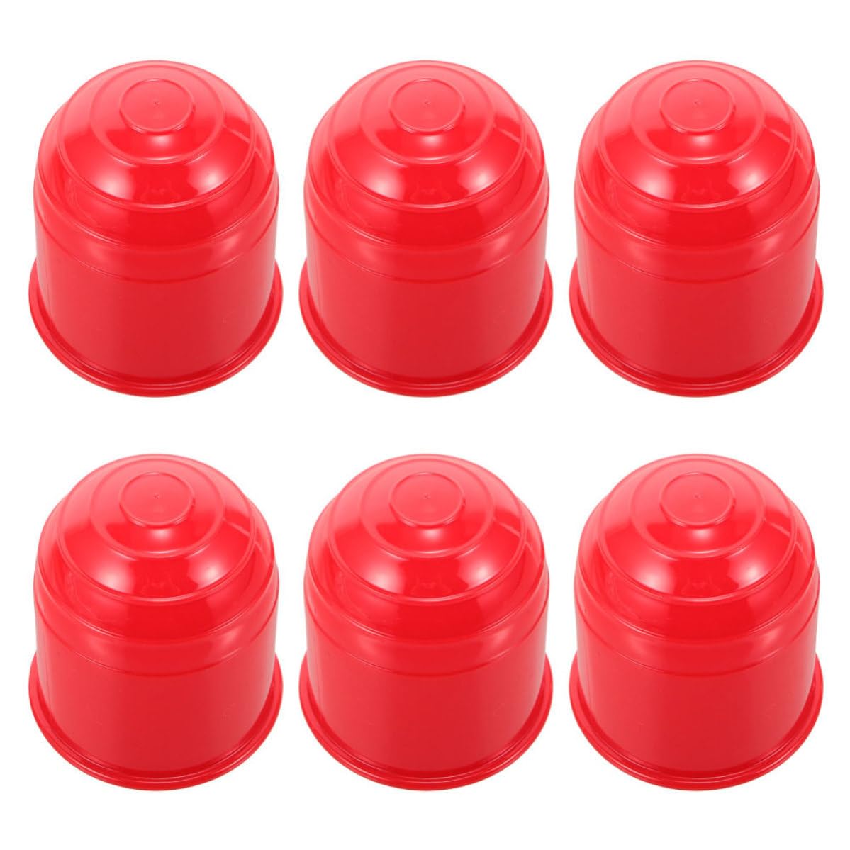 Operitacx 30 Piezas Protector de Bola de Remolque de Nylon Rojo para RV y